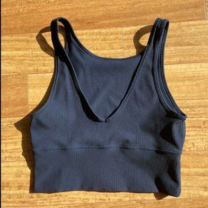 Power Pivot Ribbed Tank Top